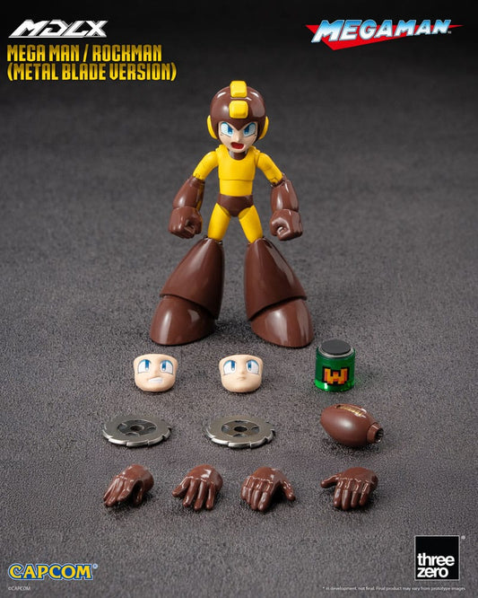 Mega Man MDLX Action Figure Mega Man / Rockman (Metal Blade Version) 10 cm - FanofThings.co.uk