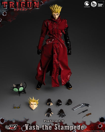 Trigun FigZero Action Figure 1/6 Vash the Stampede 31 cm ThreeZero