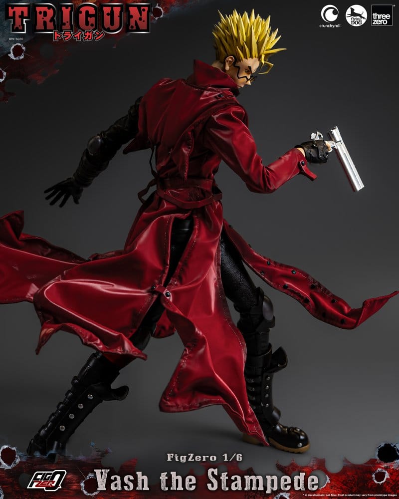 Trigun FigZero Action Figure 1/6 Vash the Stampede 31 cm ThreeZero