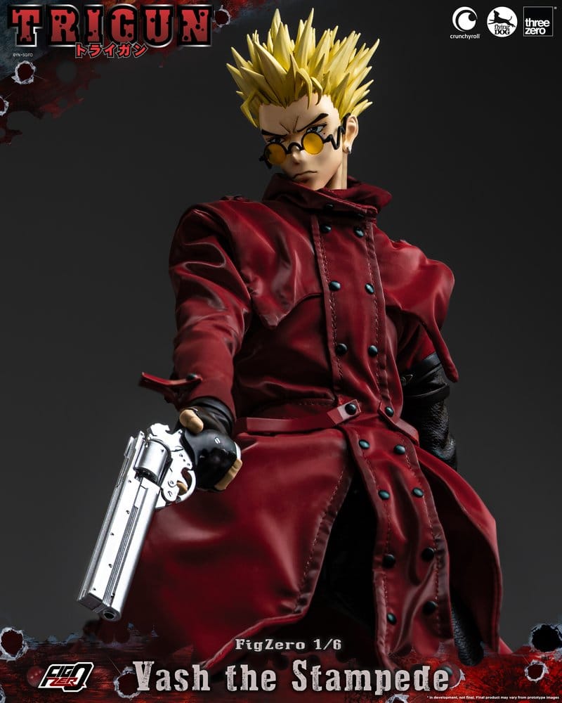 Trigun FigZero Action Figure 1/6 Vash the Stampede 31 cm ThreeZero