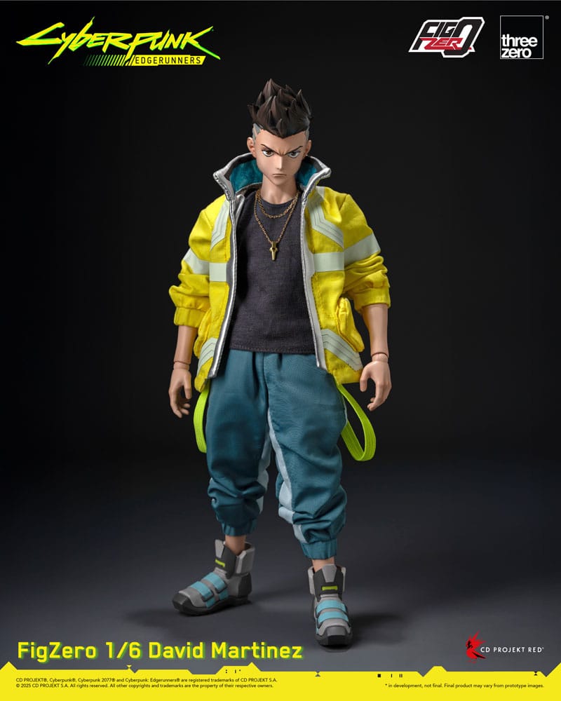 Cyberpunk: Edgerunners FigZero Action Figure 1/6 David Martinez 28 cm - FanofThings.co.uk