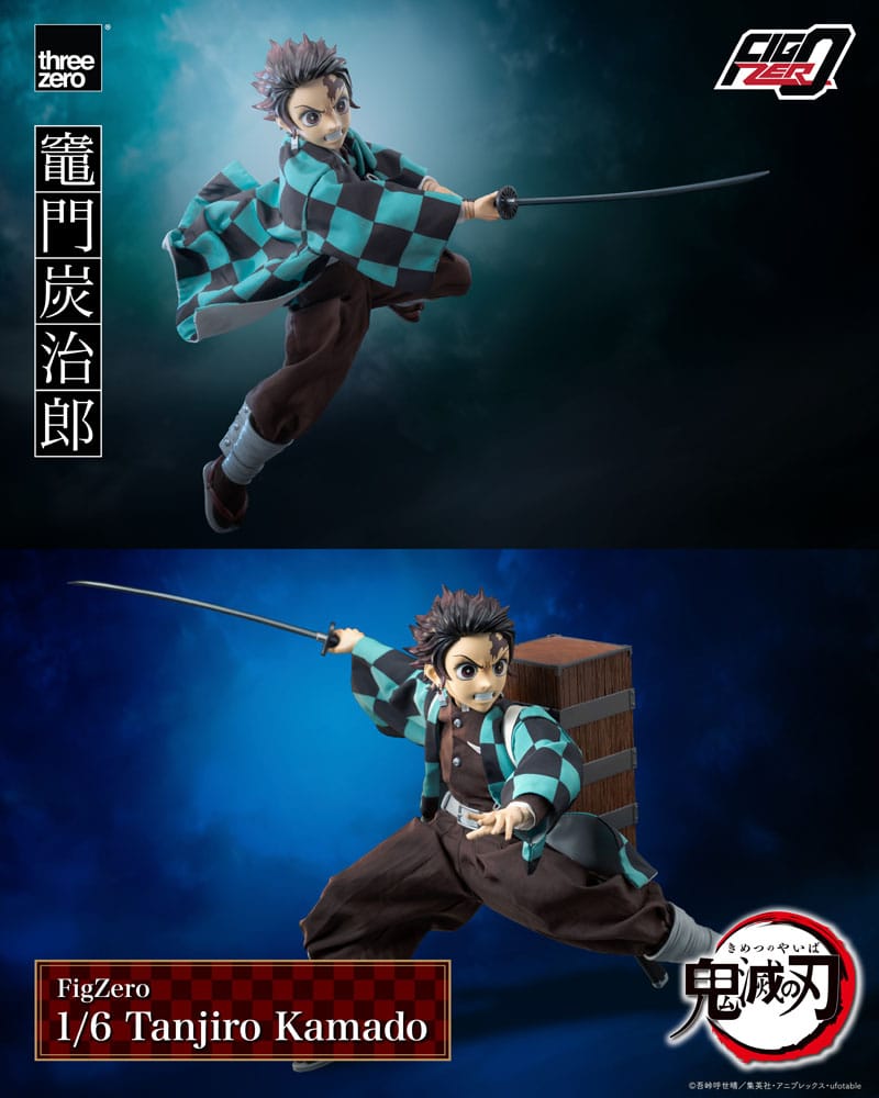 Demon Slayer: Kimetsu no Yaiba FigZero Action Figure 1/6 Tanjiro Kamado 27 cm - FanofThings.co.uk