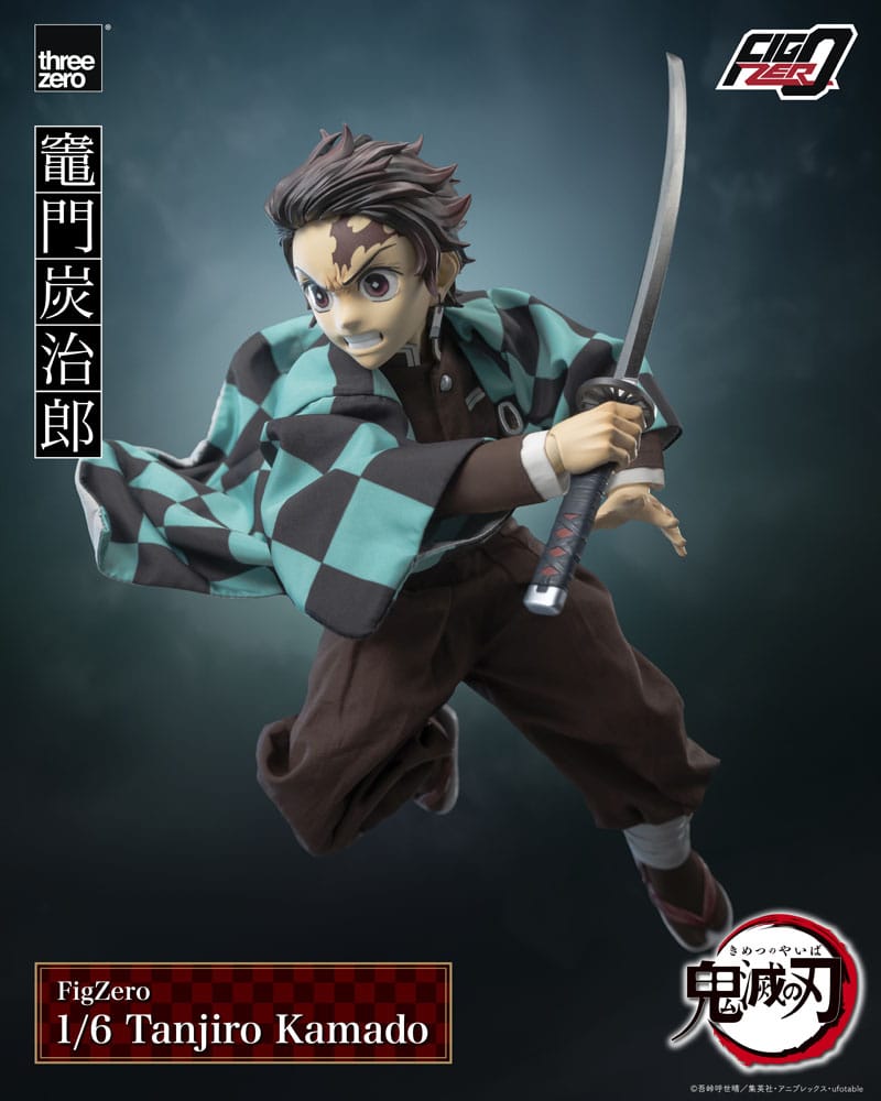 Demon Slayer: Kimetsu no Yaiba FigZero Action Figure 1/6 Tanjiro Kamado 27 cm - FanofThings.co.uk