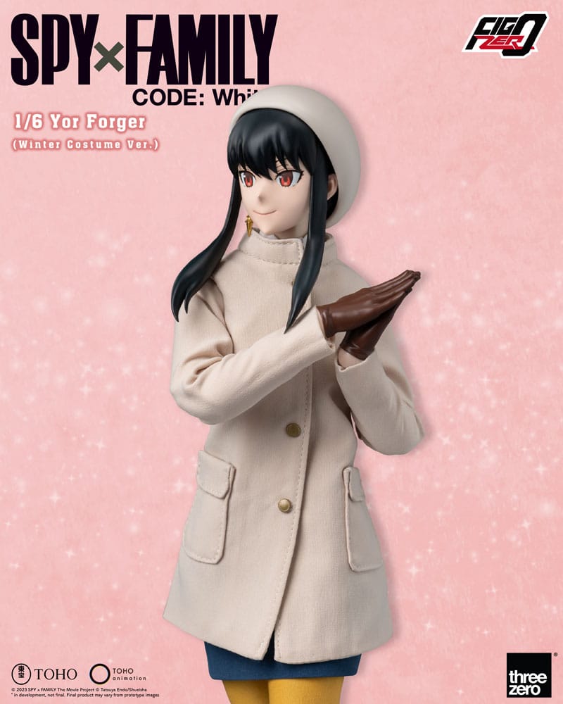 Spy x Family FigZero Action Figure 1/6 Yor Forger (Winter Costume Ver.) 31 cm - FanofThings.co.uk