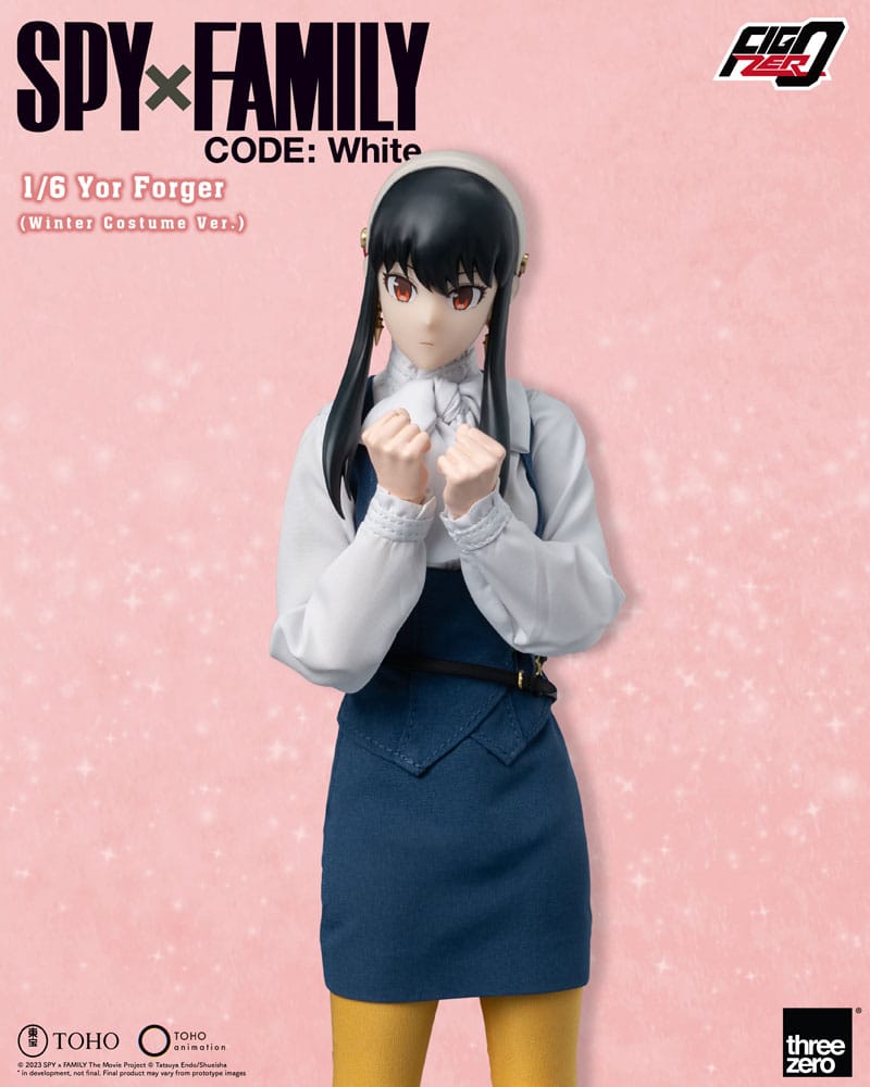 Spy x Family FigZero Action Figure 1/6 Yor Forger (Winter Costume Ver.) 31 cm - FanofThings.co.uk
