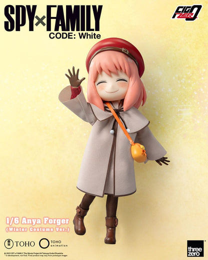 Spy x Family Code: White FigZero Action Figure 1/6 Anya Forger Winter Costume Ver. 17 cm - FanofThings.co.uk