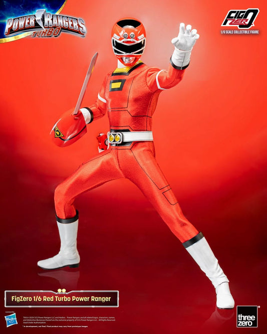 Power Rangers Turbo FigZero Action Figure 1/6 Red Turbo Power Ranger 30 cm Action figures