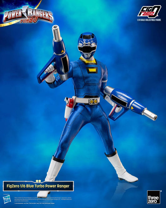 Power Rangers Turbo FigZero Action Figure 1/6 Blue Turbo Power Ranger 30 cm - FanofThings.co.uk