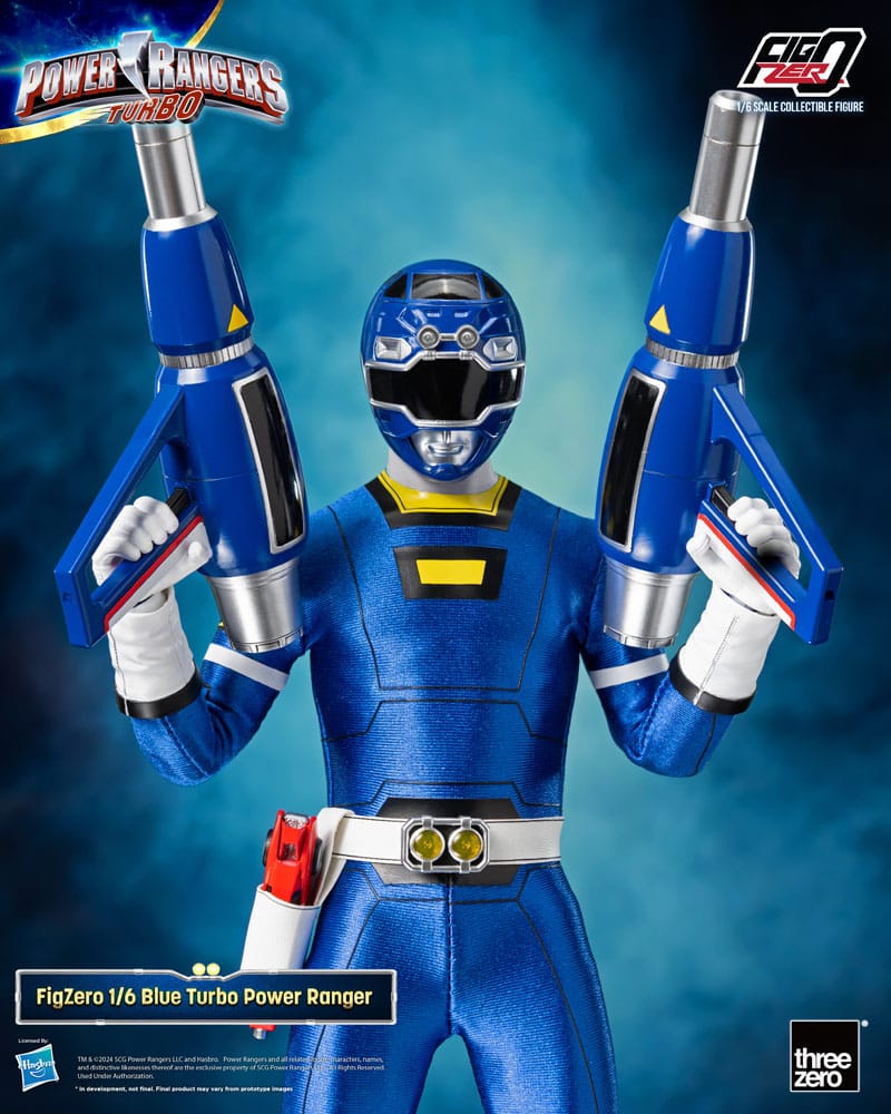 Power Rangers Turbo FigZero Action Figure 1/6 Blue Turbo Power Ranger 30 cm - FanofThings.co.uk