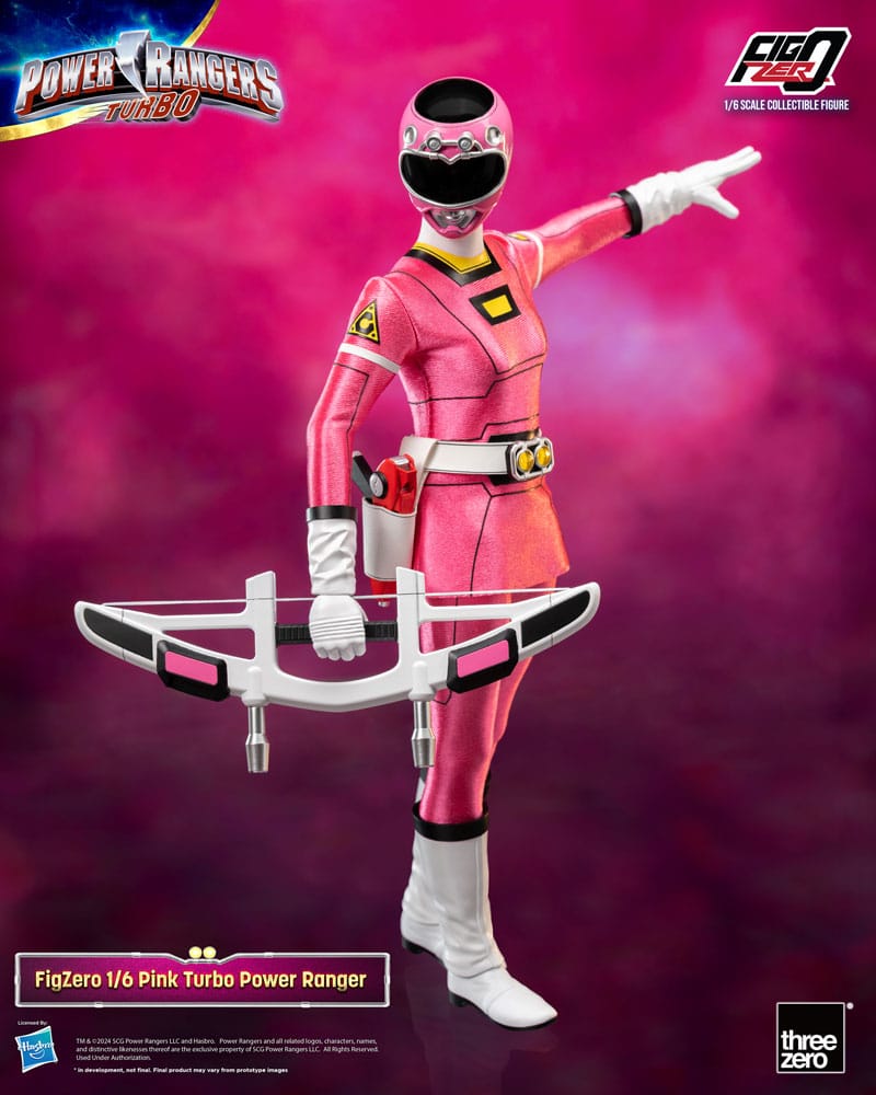 Power Rangers Turbo FigZero Action Figure 1/6 Pink Turbo Power Ranger 30 cm - FanofThings.co.uk