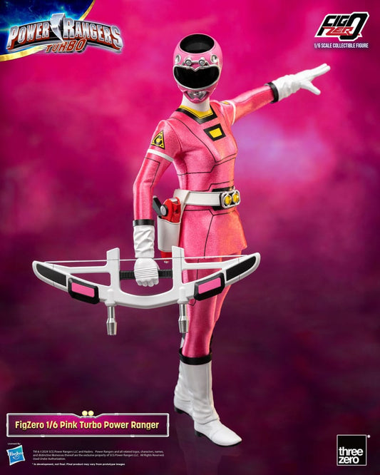 Power Rangers Turbo FigZero Action Figure 1/6 Pink Turbo Power Ranger 30 cm - FanofThings.co.uk