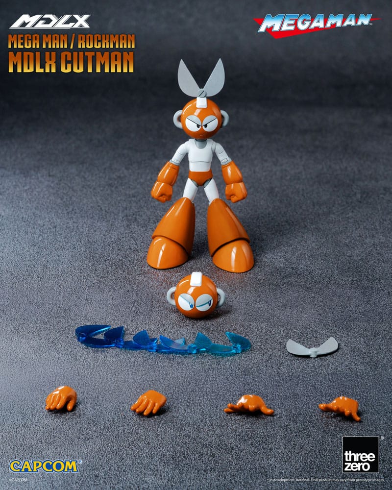 Mega Man MDLX Action Figure Rockman / Mega Man Cutman 12 cm ThreeZero