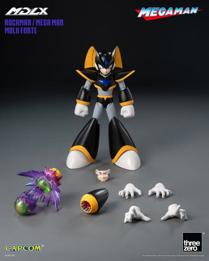 Mega Man MDLX Action Figure Rockman / Mega Man Forte 10 cm