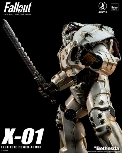 Fallout FigZero Action Figure 1/6 X-01 Institute Power Armor 37 cm ThreeZero