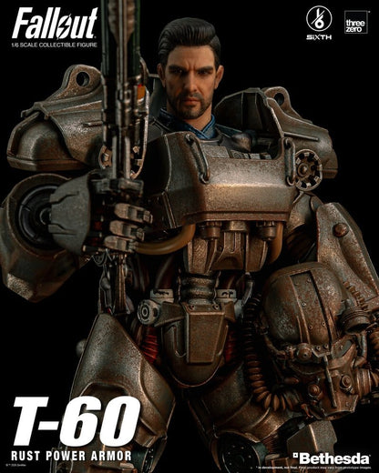 Fallout Action Figure 1/6 T-60 Rust Power Armor