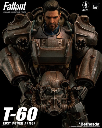 Fallout Action Figure 1/6 T-60 Rust Power Armor