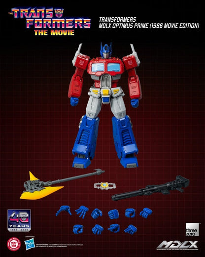 Transformers MDLX Action Figure Optimus Prime (1986 Movie Edition) 18 cm