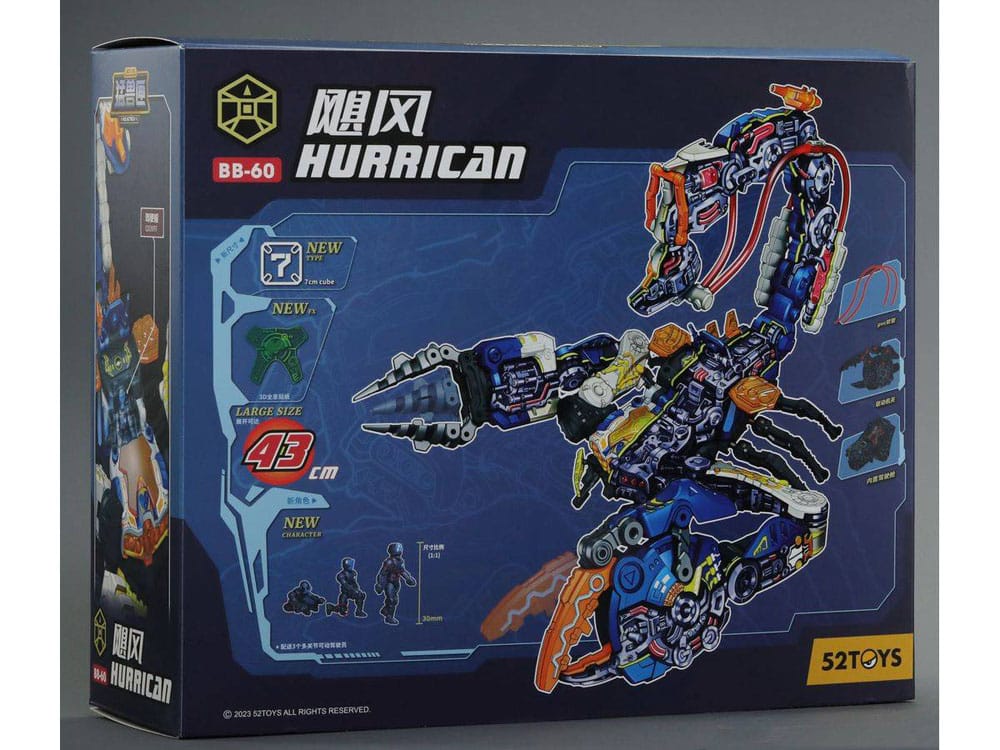 Beastbox Figure Cubes BB-60 Hurrican (Scorpion) 43 cm