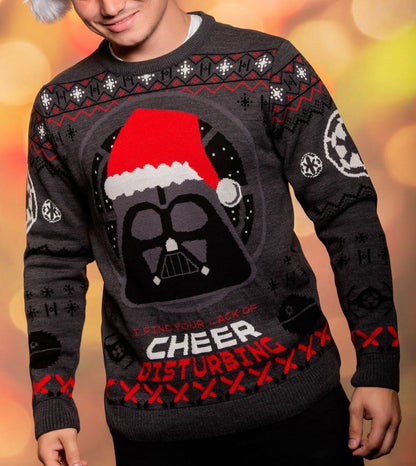 Star Wars Christmas Sweater Darth Vader Size XS