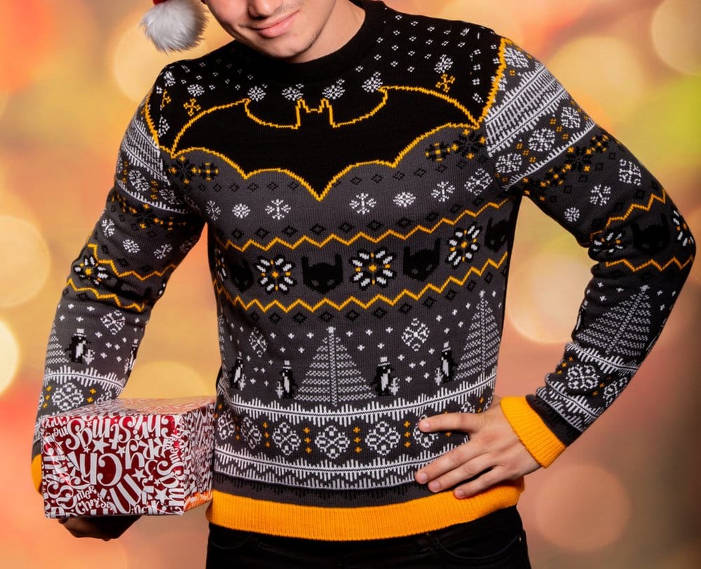 Batman Christmas Sweater Penguin Size XS