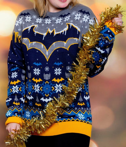 Batman Christmas Sweater Frosty Size XXXL