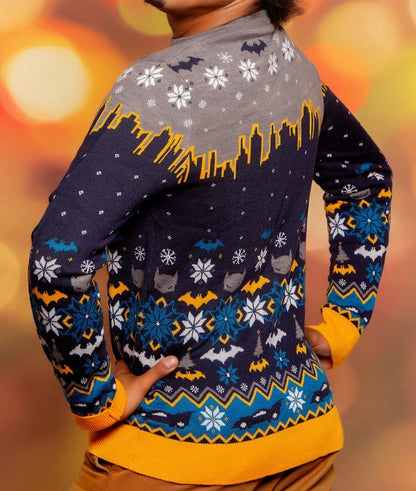 Batman Christmas Sweater Frosty Size XXXL