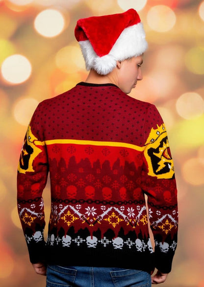 Warhammer 40,000 Christmas Sweater Chaos Size XXXL