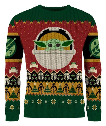 Star Wars Christmas Sweater The Child Size XL