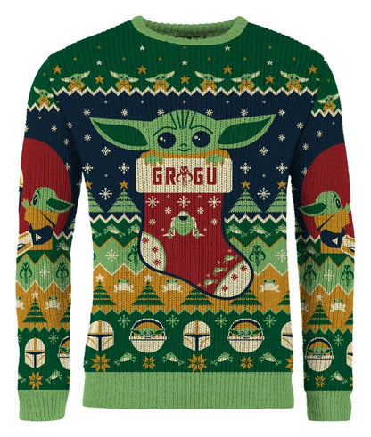 Star Wars Christmas Sweater Baby Yoda