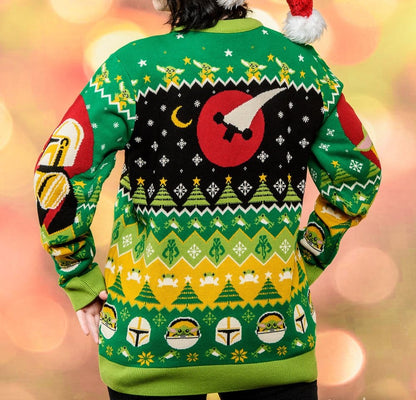 Star Wars Christmas Sweater Baby Yoda Size XXL