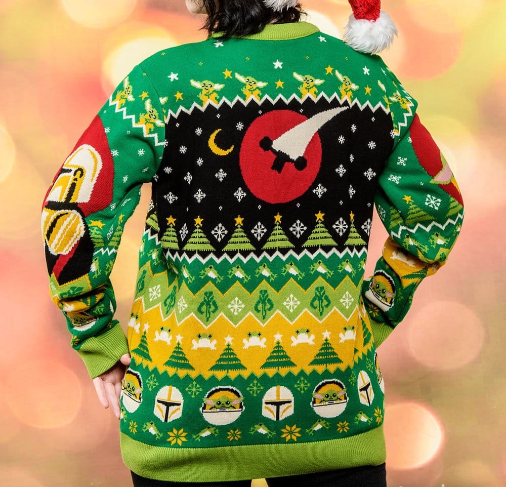 Star Wars Christmas Sweater Baby Yoda Size XS