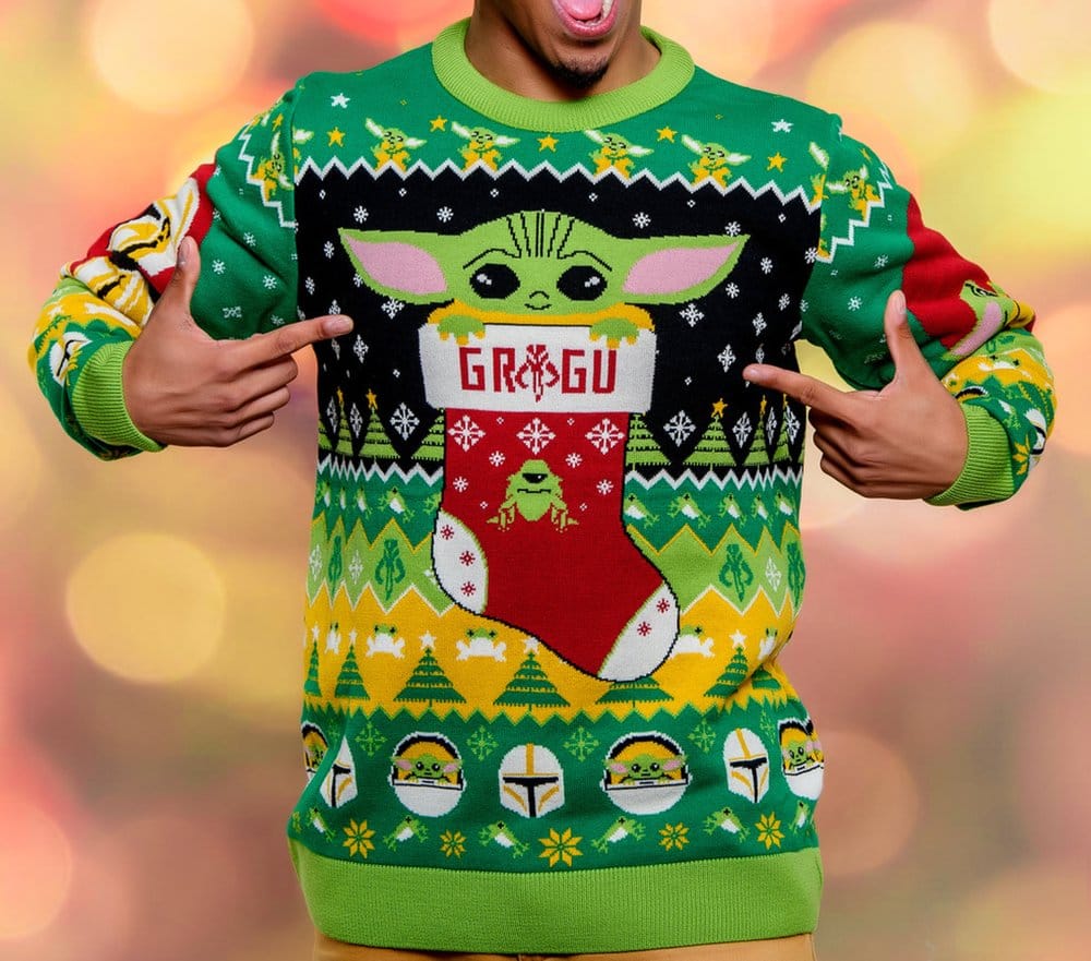 Star Wars Christmas Sweater Baby Yoda