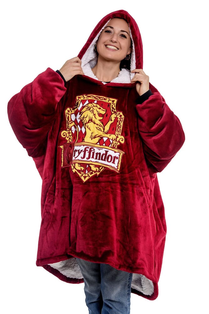 Harry Potter Oversized Hoodie Blanket Gryffindor - FanofThings.co.uk
