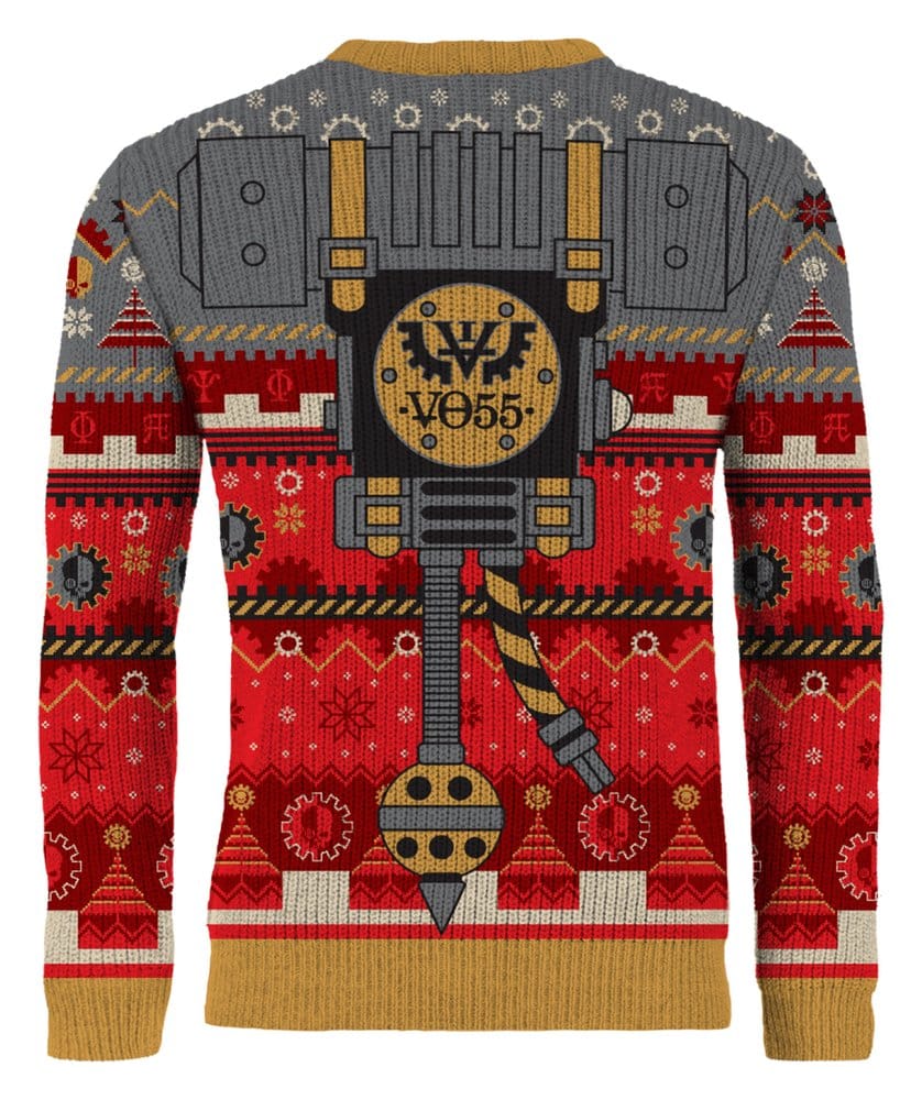 Warhammer 40,000 Christmas Sweater Admech Size M