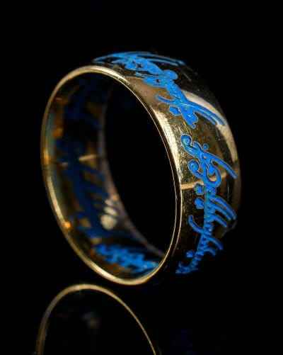 Lord of the Rings Replica One Ring Glow in the Dark