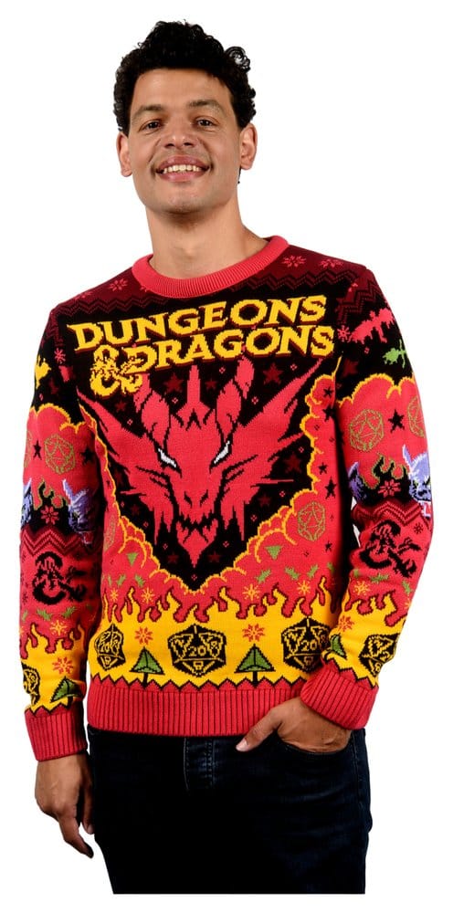 Dungeons & Dragons Christmas Sweater Size XXXL