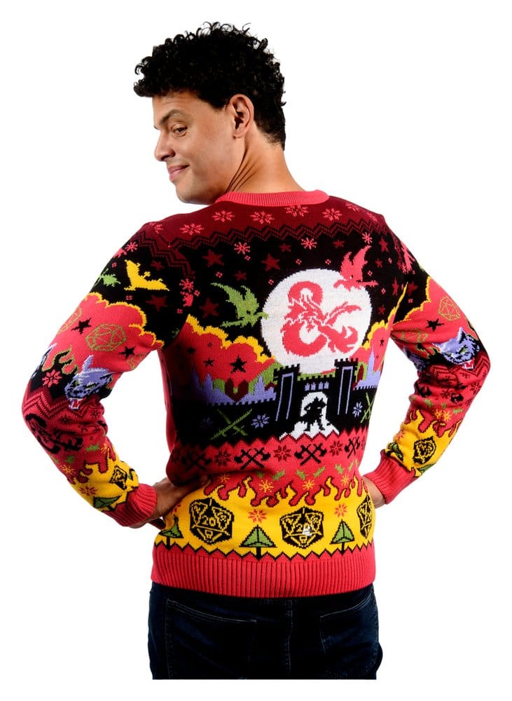Dungeons & Dragons Christmas Sweater Size XXXL