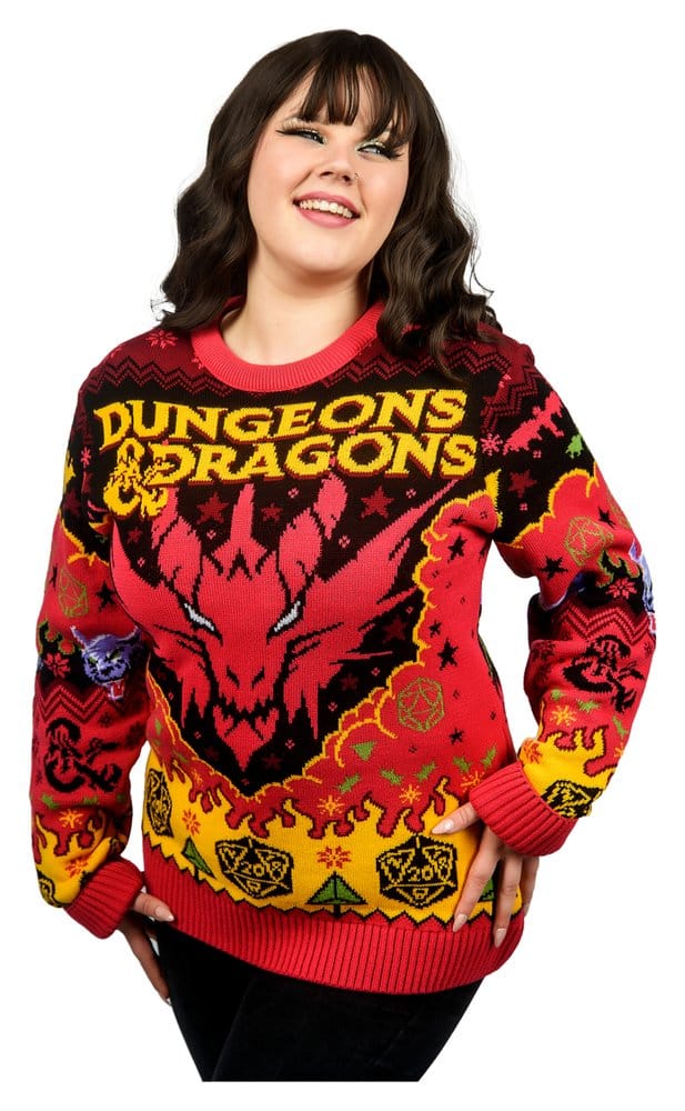 Dungeons & Dragons Christmas Sweater Size XS