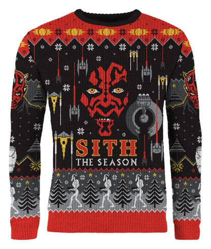 Star Wars Christmas Sweater Sith Size XXXL