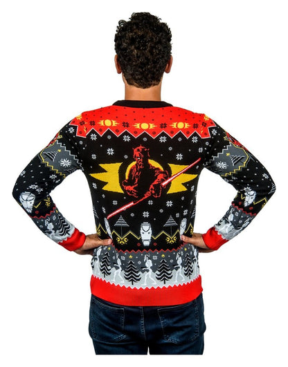 Star Wars Christmas Sweater Sith Size L