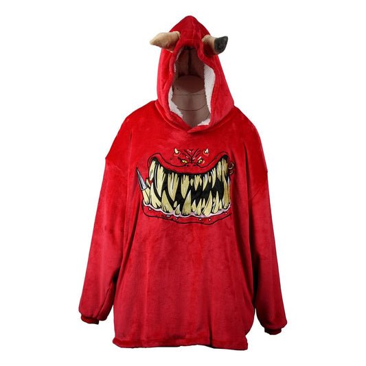 Warhammer 40K Oversized Hoodie Blanket Squig Red - FanofThings.co.uk