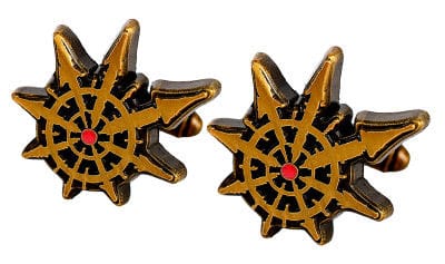 Warhammer 40,000 Cufflinks Chaos - FanofThings.co.uk