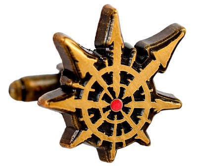 Warhammer 40,000 Cufflinks Chaos - FanofThings.co.uk
