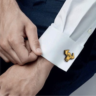 Warhammer 40,000 Cufflinks Orks - FanofThings.co.uk