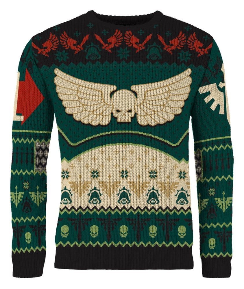 Warhammer 40,000 Christmas Sweater Dark Angels
