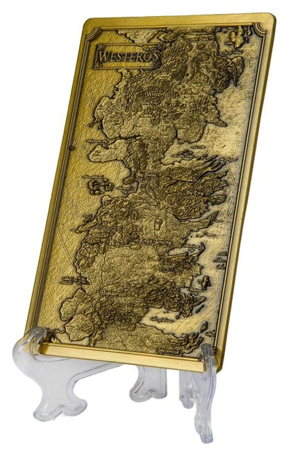 Game of Thrones Ingot Map of Westeros