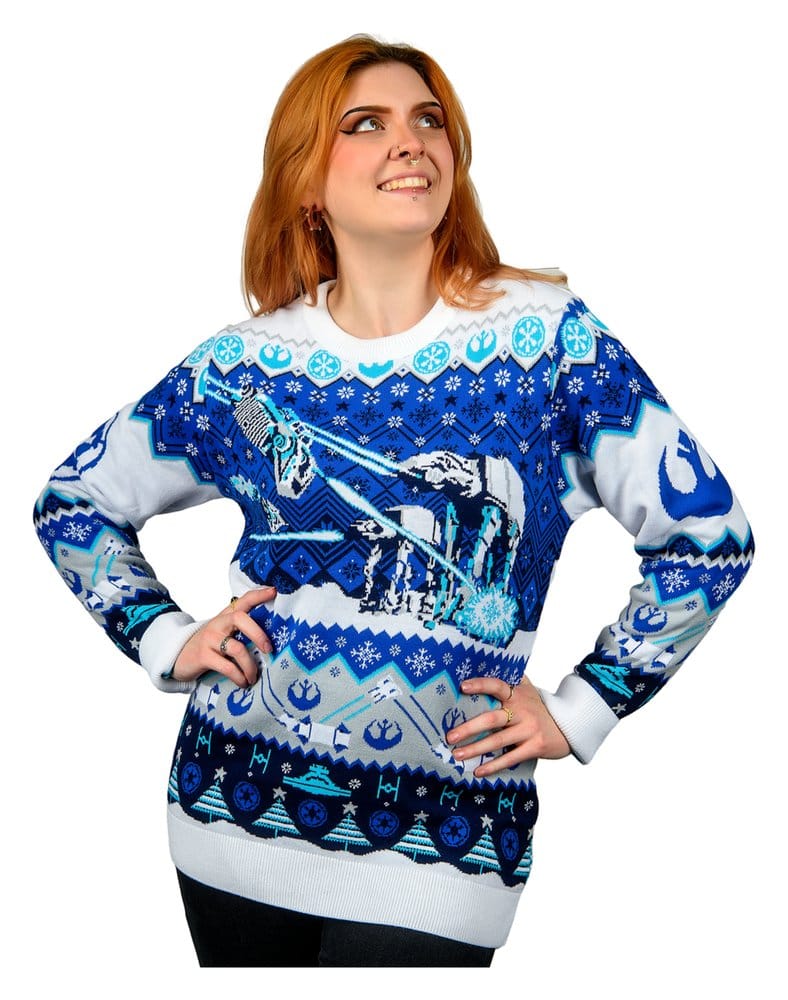 Star Wars Christmas Sweater AT-AT Assault
