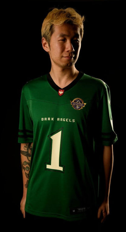 Warhammer 40,000 Sports Jersey Shirt Dark Angels - L