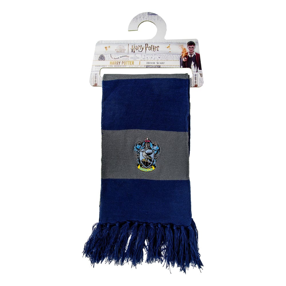 Harry Potter Scarf Ravenclaw Bold Stripes (Hanger) 160 cm - FanofThings.co.uk