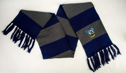 Harry Potter Scarf Ravenclaw Bold Stripes (Hanger) 160 cm - FanofThings.co.uk